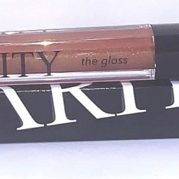 BNIB KARITY THE GLOSS HIGH SHINE LIQUID LIPSTICK *GEORGIE* CARAMEL SHIMMER DXD - Picture 4 of 5